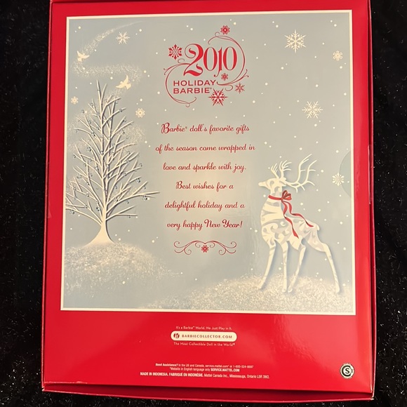 HOLIDAY BARBIE 2010 - Picture 3 of 6